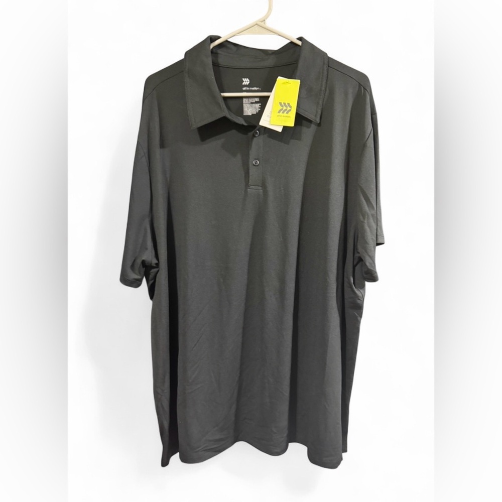 All in Motion Charcoal Polo Shirt